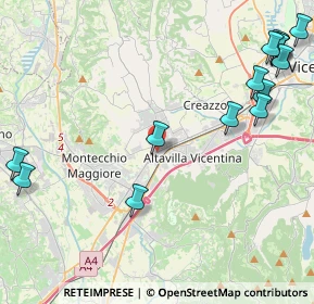 Mappa Via Verona, 36077 Altavilla Vicentina VI, Italia (6.24471)