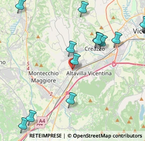 Mappa Via Verona, 36077 Altavilla Vicentina VI, Italia (6.38895)