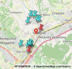 Mappa Via Verona, 36077 Altavilla Vicentina VI, Italia (1.61923)