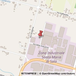 Mappa Via delle Industrie, 16/b, 30036 Santa Maria di Sala, Venezia (Veneto)