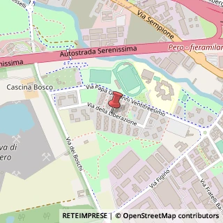 Mappa Via della Liberazione, 33, 20016 Pero, Milano (Lombardia)