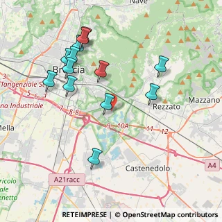 Mappa Via Antonio Ugoletti, 25134 Brescia BS, Italia (4.10308)