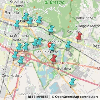 Mappa Via Antonio Ugoletti, 25134 Brescia BS, Italia (2.24438)