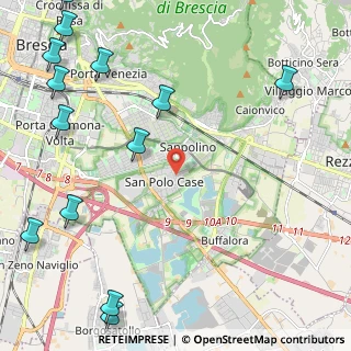 Mappa Via Antonio Ugoletti, 25134 Brescia BS, Italia (3.35846)