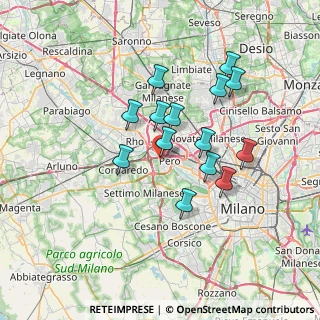 Mappa Via Papa Giovanni XXIII, 20017 Pero MI, Italia (6.02714)