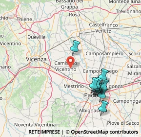 Mappa Via Torrerossa, 36043 Camisano vicentino VI, Italia (15.96818)
