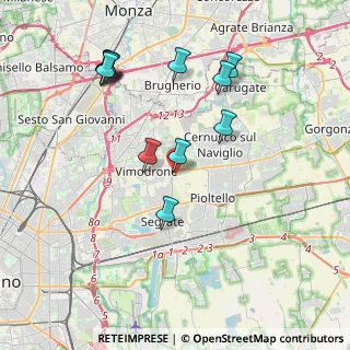 Mappa Centro Commerciale Auchan, 20055 Vimodrone MI, Italia (4.0975)