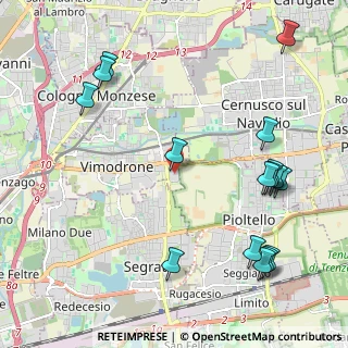 Mappa Centro Commerciale Auchan, 20055 Vimodrone MI, Italia (2.63688)