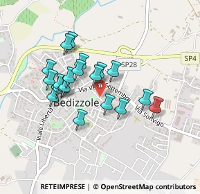 Mappa Via Floriano Ferramola, 25081 Bedizzole BS, Italia (0.3695)