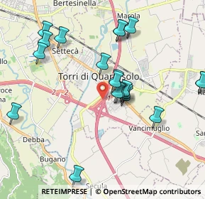 Mappa Via Boschi, 36040 Torri di Quartesolo VI, Italia (1.9955)