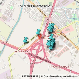 Mappa Via Boschi, 36040 Torri di Quartesolo VI, Italia (0.36207)