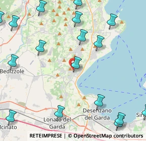 Mappa Via Tito Speri, 25080 Padenghe Sul Garda BS, Italia (6.33474)