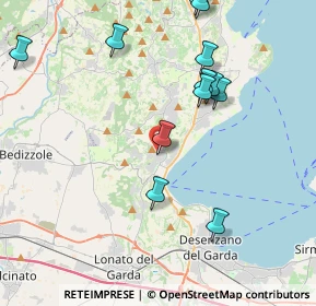 Mappa Via Tito Speri, 25080 Padenghe Sul Garda BS, Italia (4.58769)