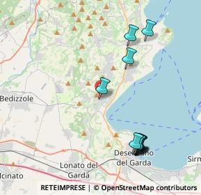 Mappa Via Tito Speri, 25080 Padenghe Sul Garda BS, Italia (4.48364)