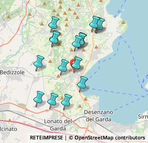 Mappa Via Tito Speri, 25080 Padenghe Sul Garda BS, Italia (3.39875)