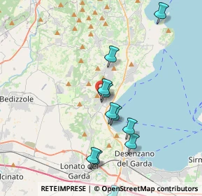 Mappa Via Tito Speri, 25080 Padenghe Sul Garda BS, Italia (3.87455)