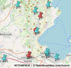 Mappa Via Tito Speri, 25080 Padenghe Sul Garda BS, Italia (5.48818)