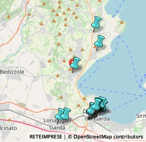 Mappa Via Tito Speri, 25080 Padenghe Sul Garda BS, Italia (4.89444)