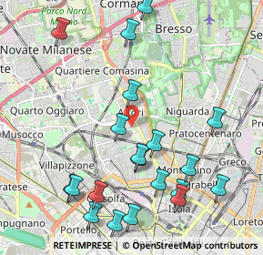 Mappa VIA SCARSELLINI, 20161 Milano MI, Italia (2.3785)