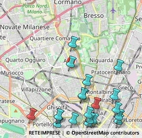 Mappa VIA SCARSELLINI, 20161 Milano MI, Italia (2.8)