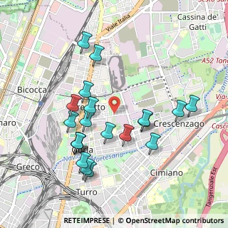 Mappa Via Pompeo Mariani, 20128 Milano MI, Italia (0.962)