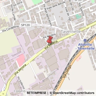 Mappa Via Verona, 58, 36077 Altavilla Vicentina VI, Italia, 36077 Altavilla Vicentina, Vicenza (Veneto)