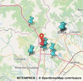 Mappa Piazza Santo Spirito, 10013 Borgofranco d'Ivrea TO, Italia (12.59667)