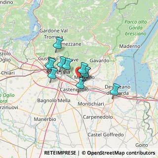 Mappa Quartiere Aldo Moro, 25086 Rezzato BS, Italia (8.97636)