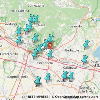 Mappa Quartiere Aldo Moro, 25086 Rezzato BS, Italia (9.367)