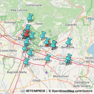 Mappa Quartiere Aldo Moro, 25086 Rezzato BS, Italia (7.341)