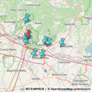 Mappa Quartiere Aldo Moro, 25086 Rezzato BS, Italia (6.62909)