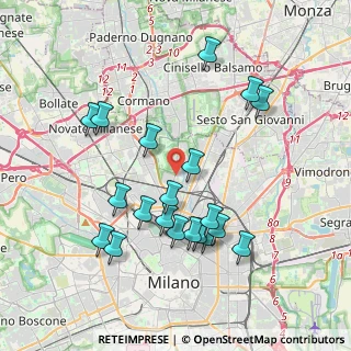 Mappa Via Carlo Girola, 20162 Milano MI, Italia (3.867)