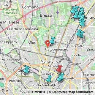 Mappa Via Carlo Girola, 20162 Milano MI, Italia (3.2865)
