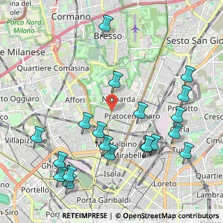 Mappa Via Carlo Girola, 20162 Milano MI, Italia (2.465)