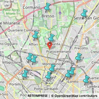 Mappa Via Carlo Girola, 20162 Milano MI, Italia (2.66923)