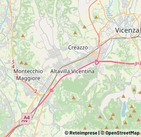 Mappa 36077 Altavilla Vicentina VI, Italia (2.254)