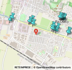 Mappa Via Francesco Paroli, 25086 Rezzato BS, Italia (0.619)