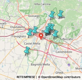 Mappa Traversa X Arici, 25125 Brescia BS, Italia (5.00364)