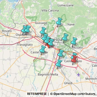 Mappa Traversa X Arici, 25125 Brescia BS, Italia (6.25)