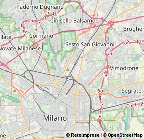 Mappa 20126 Milano MI, Italia (3.7965)