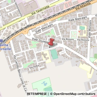 Mappa Piazza Alcide De Gasperi, 10, 36077 Altavilla Vicentina, Vicenza (Veneto)