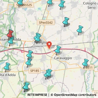 Mappa Via Caravaggio, 24047 Treviglio BG, Italia (5.9775)