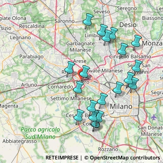 Mappa Vicolo S. Martino, 20016 Pero MI, Italia (8.5995)