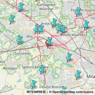 Mappa Vicolo S. Martino, 20016 Pero MI, Italia (6.14)