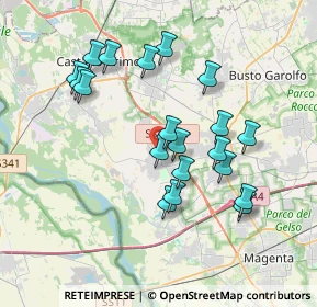 Mappa Via Sandro Pertini, 20012 Cuggiono MI, Italia (3.466)