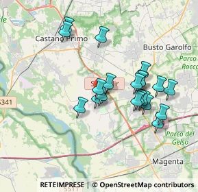 Mappa Via Sandro Pertini, 20012 Cuggiono MI, Italia (3.251)