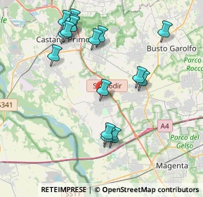 Mappa Via Sandro Pertini, 20012 Cuggiono MI, Italia (4.23313)