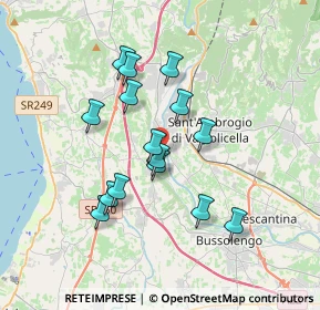 Mappa Via dei Marmisti, 37010 Pastrengo VR, Italia (3.05467)