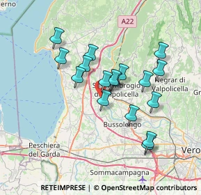 Mappa Via dei Marmisti, 37010 Pastrengo VR, Italia (6.08824)