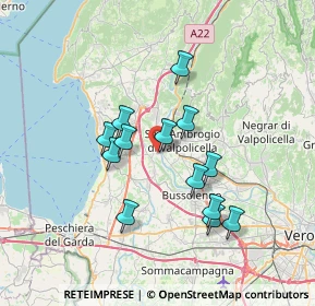 Mappa Via dei Marmisti, 37010 Pastrengo VR, Italia (5.98769)